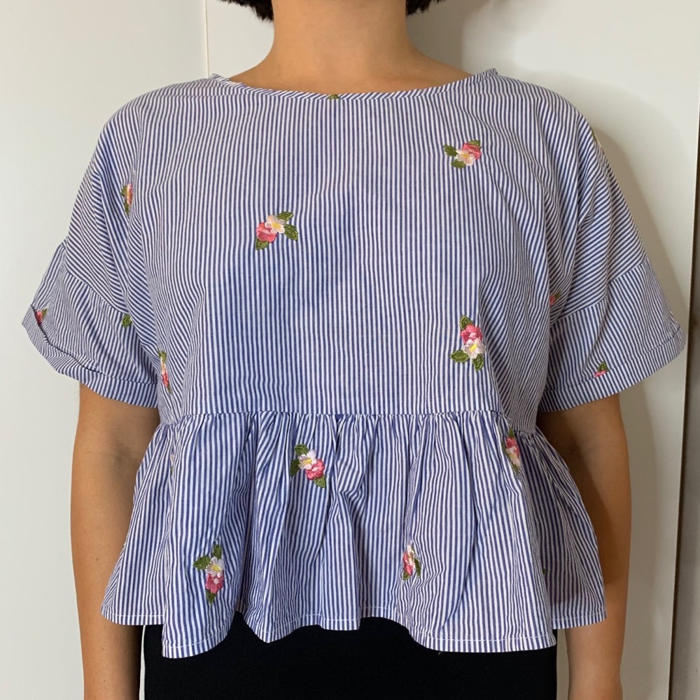 Zara Basic blouse